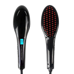 Paddle Brush Hair Straightener - Zambeel