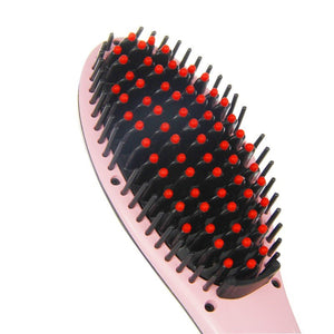 Paddle Brush Hair Straightener - Zambeel