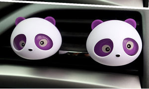 Panda Car Perfume Car Perfume Seat Cute Solid Car Aromatherapy - Zambeel