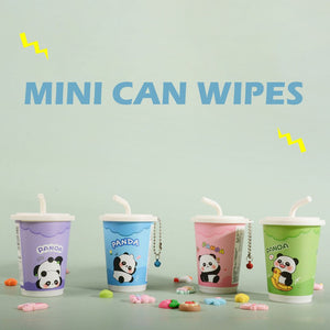 Panda Mini Makeup Wipes Can - Zambeel