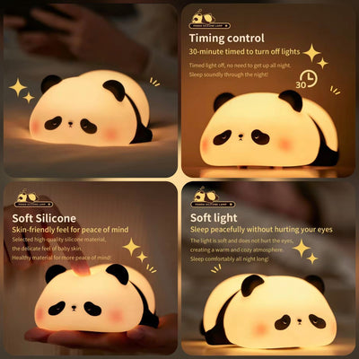 Panda Silicone Night Lamp - Zambeel