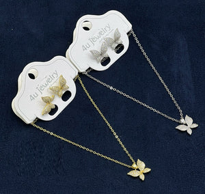 Pave Butterfly Set - Zambeel