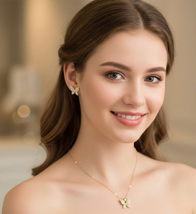 Pave Butterfly Set - Zambeel