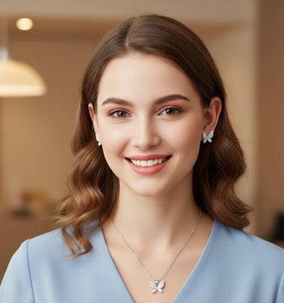 Pave Butterfly Set - Zambeel