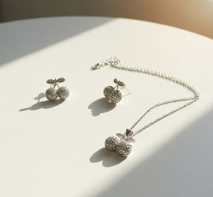 Pave Cherry Sphere Set - Zambeel