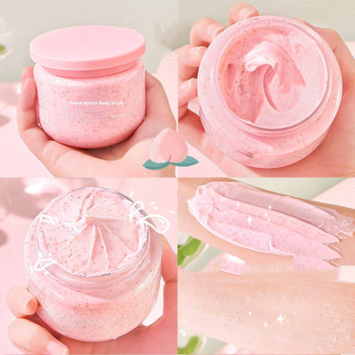Peach Cream Body Scrub Cream - Zambeel