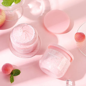Peach Cream Body Scrub Cream - Zambeel
