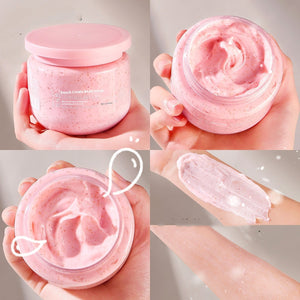 Peach Cream Body Scrub Cream - Zambeel