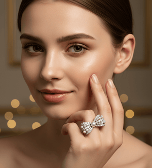 Pearl Bow Ring - Zambeel