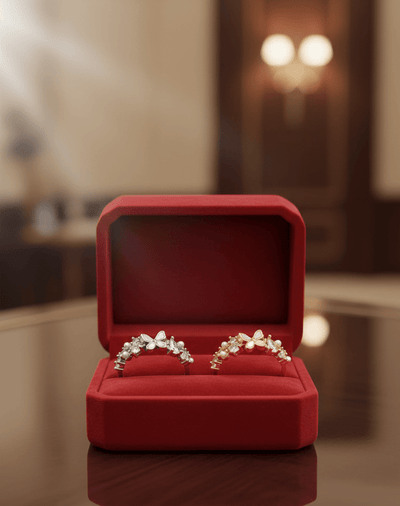 Pearl Butterfly Cluster Ring - Zambeel