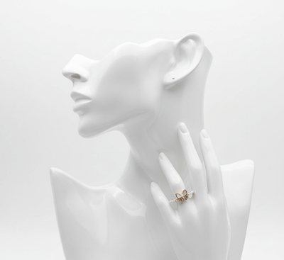 Pearl Butterfly Ring - Zambeel
