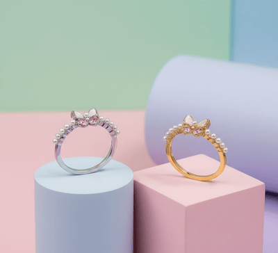 Pearl Butterfly Ring - Zambeel