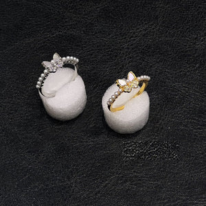 Pearl Butterfly Ring - Zambeel