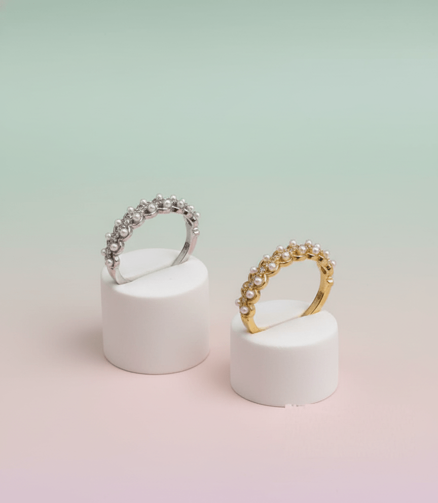 Pearl Cluster Ring - Zambeel
