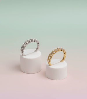Pearl Cluster Ring - Zambeel