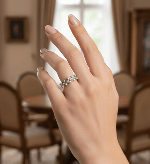Pearl Cluster Ring - Zambeel