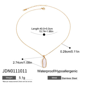 Pearl Necklace Accessory A Light - luxury High - end Collarbone Chain - Zambeel