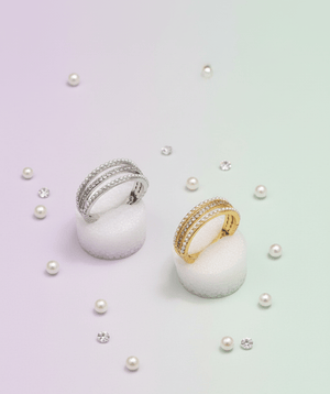 Pearl Stack Ring - Zambeel