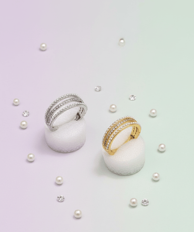 Pearl Stack Ring - Zambeel