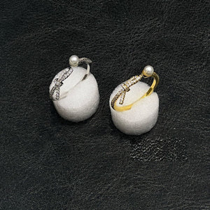 Pearl Twist Ring - Zambeel
