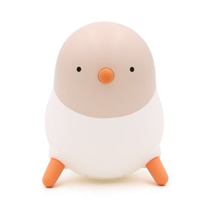 Pecking Rice Chicken Small Night Light Bedroom Bedside Lamp Charging - Zambeel