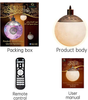 Pendant Moon Quran lamp Speaker - Zambeel