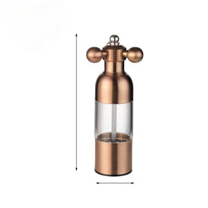 Pepper Mill Gadgets Pepper and Salt Grinder Grinding 4 Color Garlic Grinding Spice Grinder Kitchen Creative Tools BBQ Accessory - Zambeel