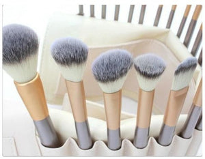 Persian Make - up Brush Suit Rice White Make Up Brush, Champagne Color Brush Handle Make - up Brush Without - Zambeel