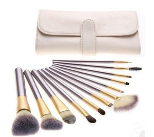 Persian Make - up Brush Suit Rice White Make Up Brush, Champagne Color Brush Handle Make - up Brush Without - Zambeel