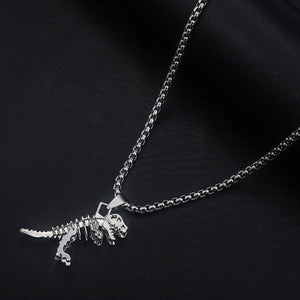 Personalized Skeleton Tyrannosaurus Rex Necklace - Zambeel