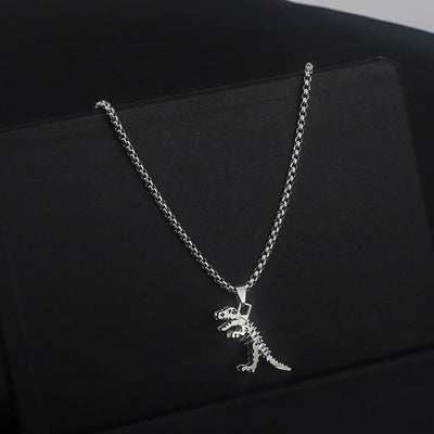 Personalized Skeleton Tyrannosaurus Rex Necklace - Zambeel