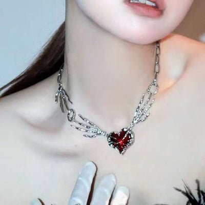 Personalized Street Style Trendy Heart Pendant Necklace - Zambeel