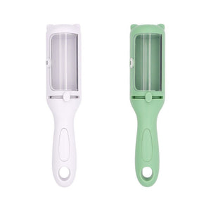 Pet Comb Hair Removal Brush Two - in - one Roller - Zambeel