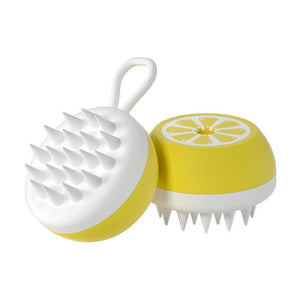 Pet Dog Cat Bath Brush 2 - in - 1 Pet SPA Massage Comb Soft Silicone Pet Shower Hair Grooming Cmob Dog Cleaning Tool Pets Supplies - Zambeel