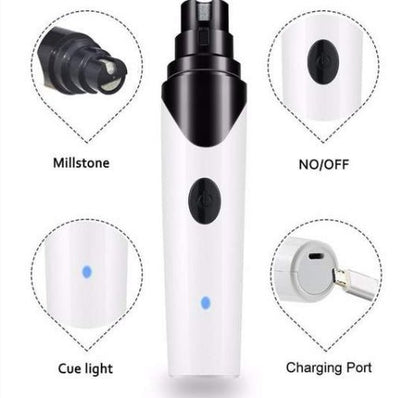 Pet Dog Cat Pencil Sharpener, Electric Nail Clippers Cleaning Nail Clippers - Zambeel
