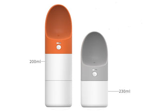 Pet Drinking Cup Pet Water Bottle Convenient Easy To Use Splash - Proof Splash - Proof One - Key Lock ABS Standard - Zambeel