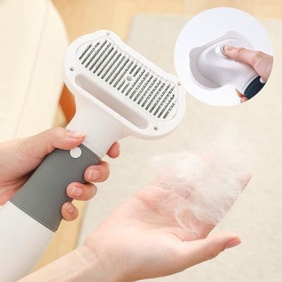 Pet Electric Hair Pulling And Blowing Comb - Zambeel