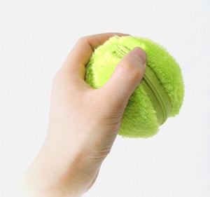 Pet Electric Toy Ball Automatic Pet Plush Ball - Zambeel