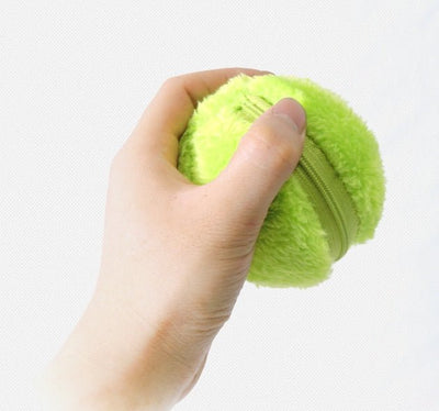 Pet Electric Toy Ball Automatic Pet Plush Ball - Zambeel
