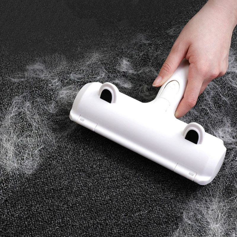 Pet Hair Remover Roller Lint Remove Brush Dog Cat Hair Clothes Carpet Cleaning Brush Home Furniture - Zambeel