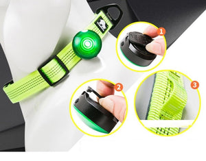 Pet Harness Dog Collar LED Dog Walking Light Night Tracking Navigation Light Anti - lost Supplies - Zambeel