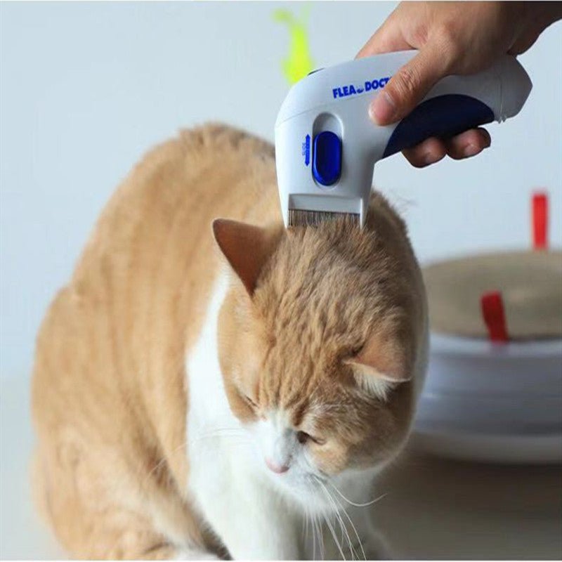 Pet Lice Remover Flea Device Electric Pet Comb - Zambeel
