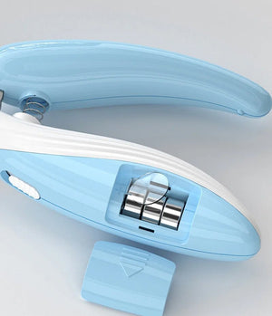 Pet Nail Clippers Dog Nail Clippers Cat Nail Clippers LED Electric Nail Grinder Pet Supplies LED Light Pet Nail Clippers - Zambeel