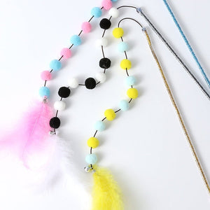 Pet Products String Wool Ball Feathers - Zambeel