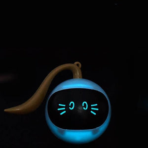 Pet Smart Interactive Colorful LED Rotating Ball - Zambeel