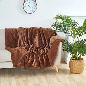 Pet Sofa Cushion Dog Bed Short Plush Carpet Waterproof Couple Blanket - Zambeel