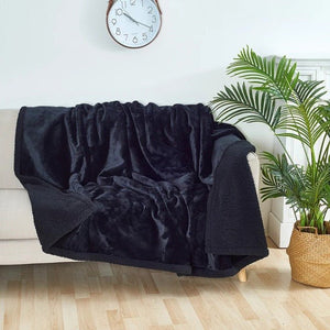 Pet Sofa Cushion Dog Bed Short Plush Carpet Waterproof Couple Blanket - Zambeel