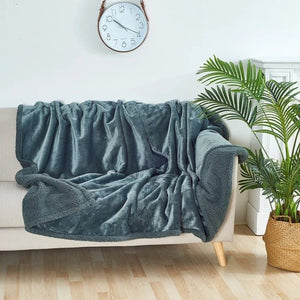Pet Sofa Cushion Dog Bed Short Plush Carpet Waterproof Couple Blanket - Zambeel