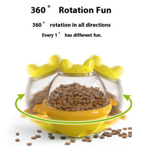 Pet Supplies Tumbler Dog Leakage Food Feeder Pets Toys Pet Products - Zambeel