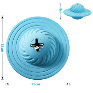 Pets Biting Toys Multi - function Leaking Device Flying Disk - Zambeel